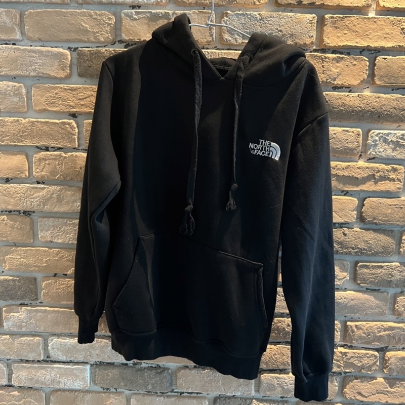 蝦皮購買韓版二手商品衣服-經典The North Face 長袖帽T