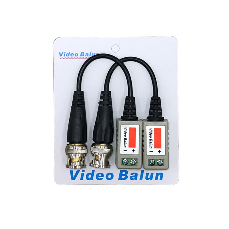 CCMART 監視器配件 無源雙絞線傳輸器 BNC接頭 監控攝影 訊號傳輸 CCVT Video Balun 網線接頭
