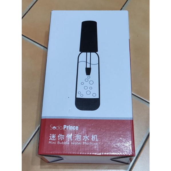 SODA PRINCE 迷你氣泡水機加氣泡水機專用CO2填充鋼瓶24入