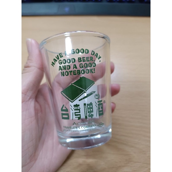 誠品 Travelers Factory 台灣啤酒 TN 理想的文具玻璃杯 唯一限定