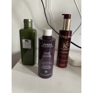全新專櫃保養品🍑巴黎卡詩草本純萃熱活精華 AVEDA蘊活菁華滋養液 品木宣言 靈芝水免沖洗護髮 頭皮滋養液