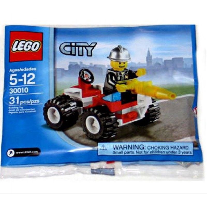 樂高 LEGO 30010 CITY 消防隊消防車 ♡樂柔♡