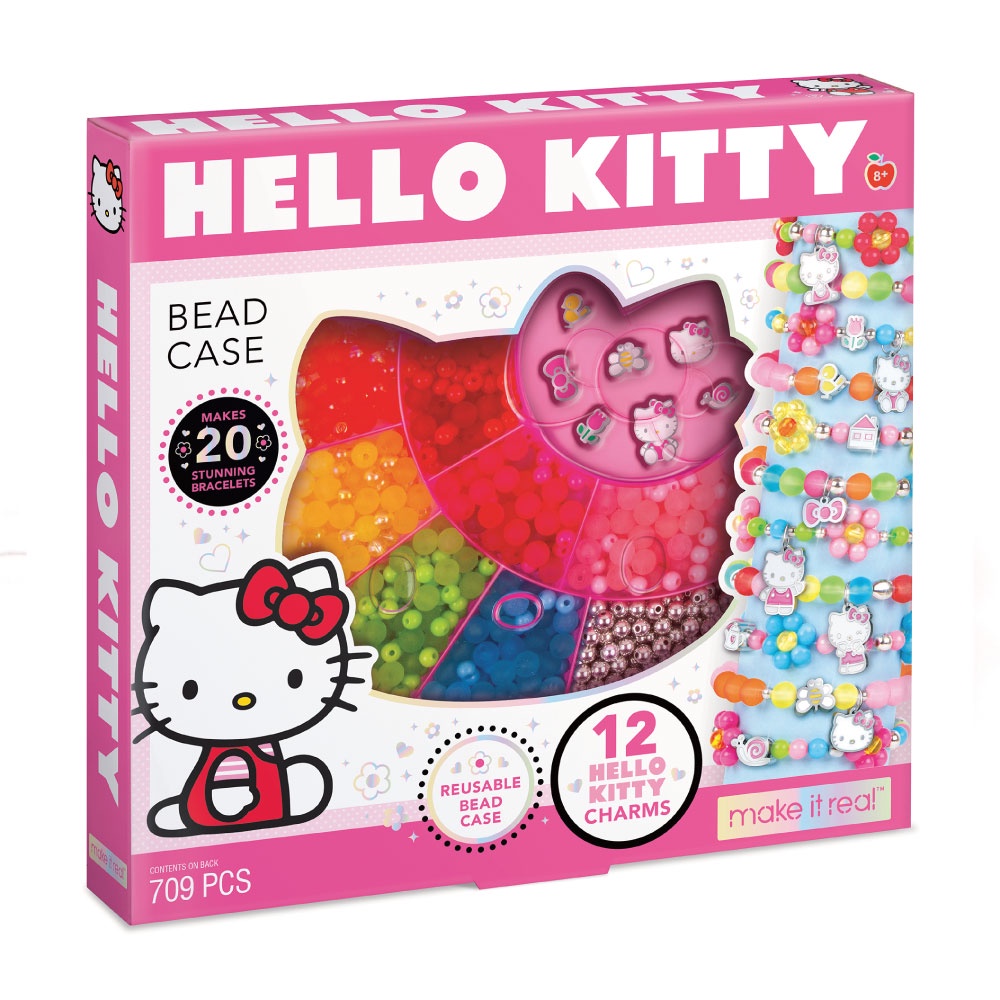 make it real美麗工作坊	美麗夢工坊-Hello Kitty手提珠寶盒 ToysRUs玩具反斗城