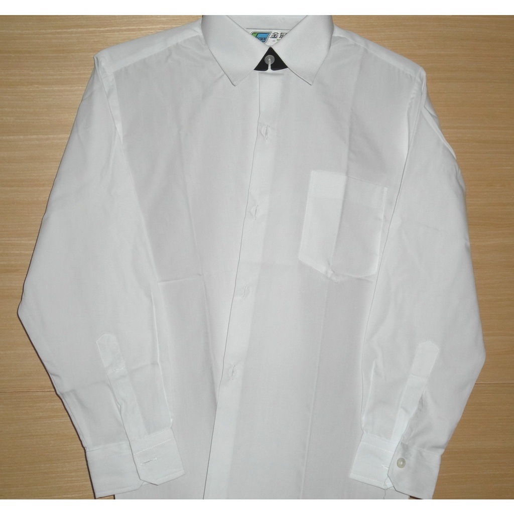 全新 學生制服－白襯衫(長袖) － 白色制服 －白上衣