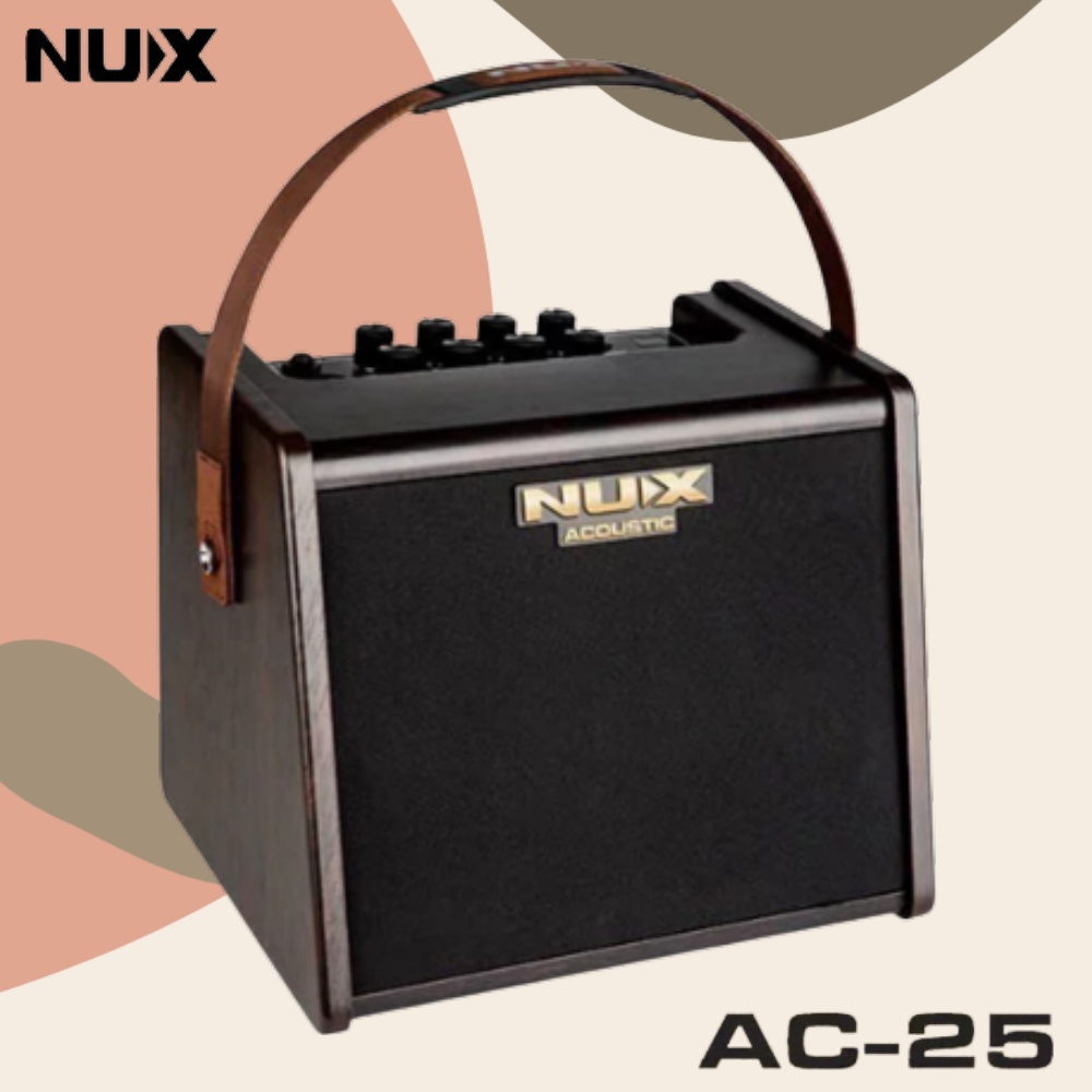 【森韻木吉他工作室】NUX AC-25 雙輸入 木吉他音箱