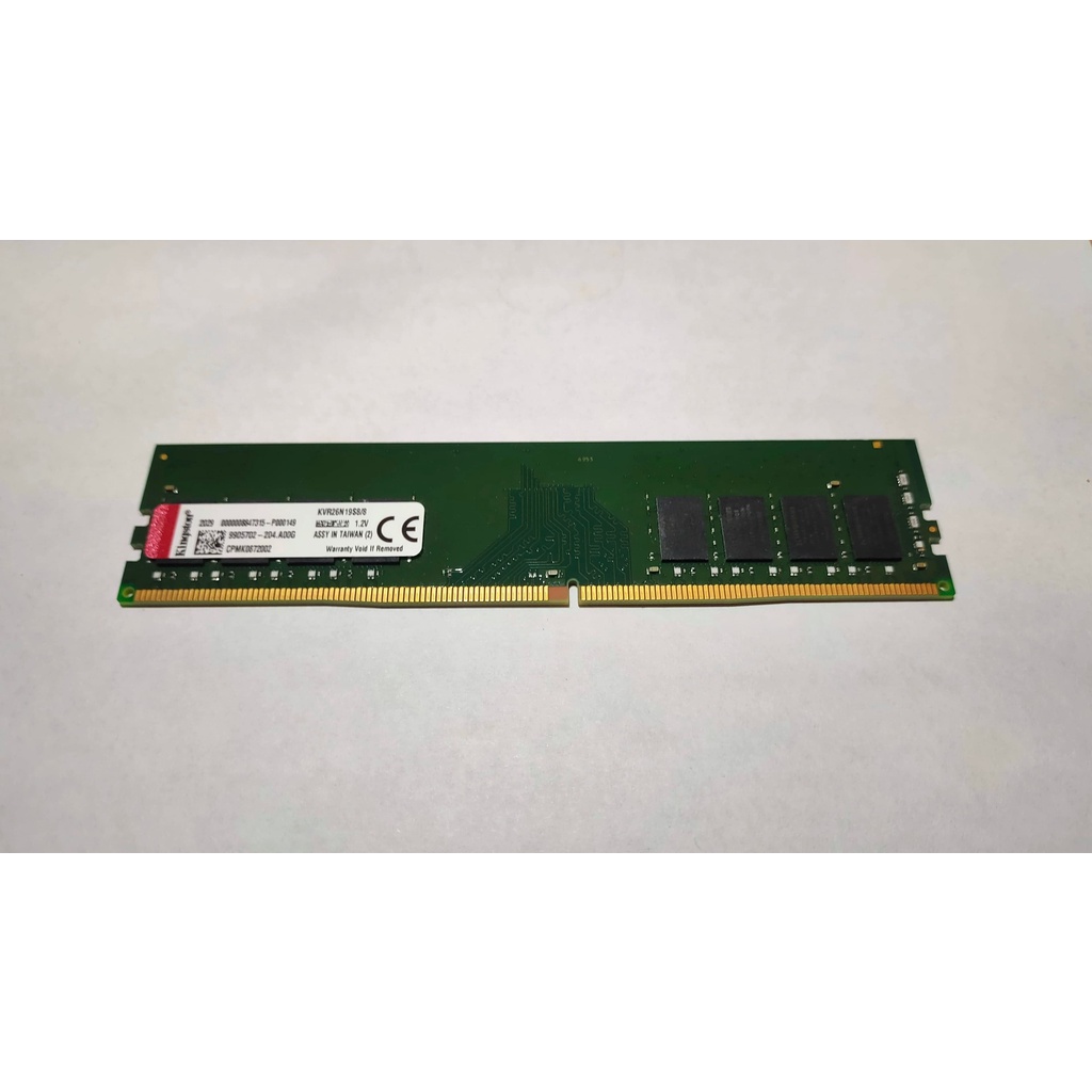Kingston DDR4 2666 8g記憶體+Apacer DDR4 2666 8g記憶體