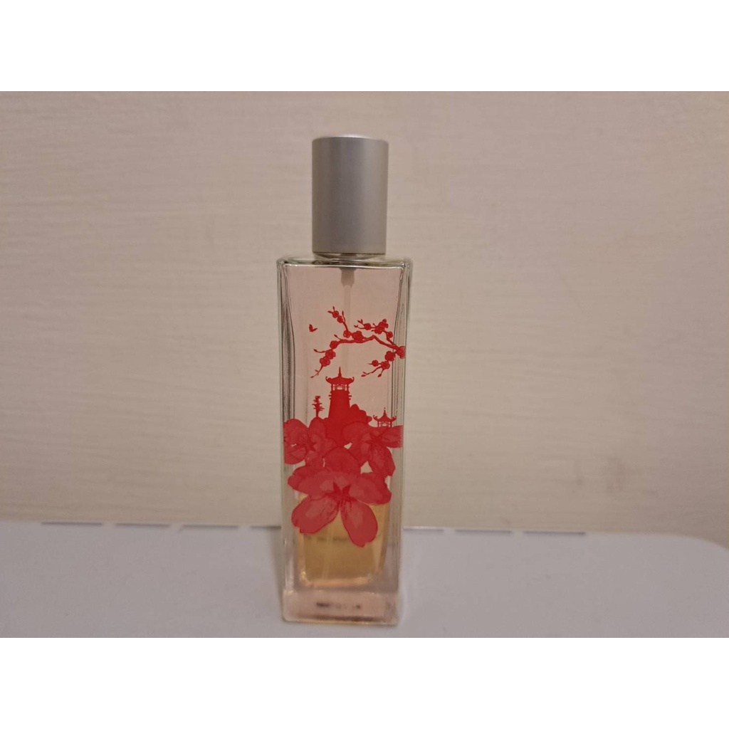 二手（香水瓶)the body shop美體小舖櫻花芳香香水淡香精50ml