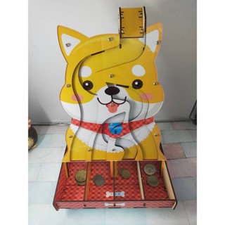 硬幣分類/硬幣分類存錢筒 聖誕節最佳商品/交換禮物/特價款/財犬/柴犬/DIY組裝