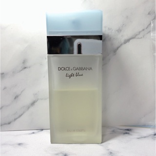 二手出清 100ml D&G Light Blue淺藍女性淡香水 二手香水