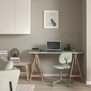 IKEA running 🛒｜BLECKBERGET 電腦椅, idekulla 米色、淺綠、深灰色