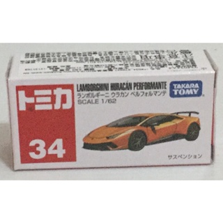 現貨 正版TAKARA TOMY TOMICA 多美小汽車 NO.34 藍寶基尼 HURACAN