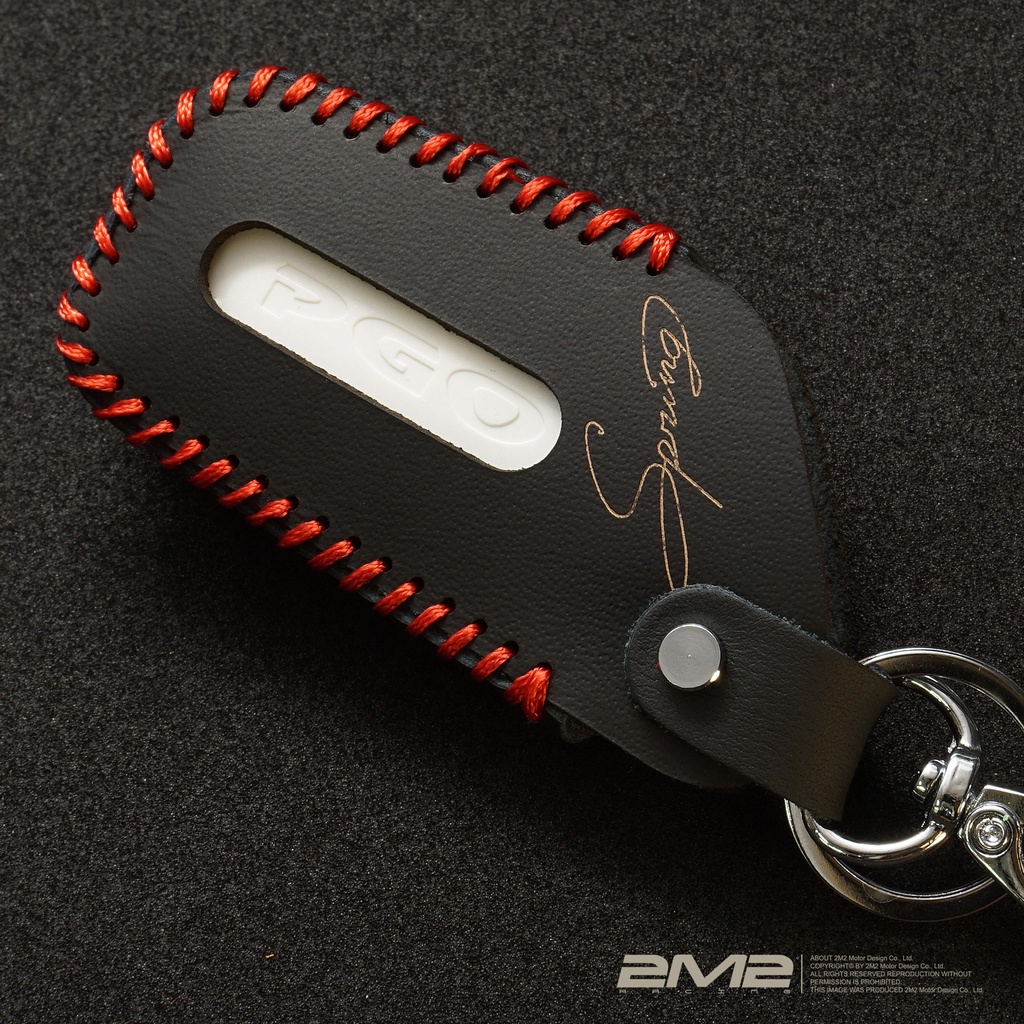 2022-24 PGO Spring 125 機車 感應鑰匙包 感應鑰匙皮套 機車鑰匙皮套 鑰匙圈 鑰匙包 皮套