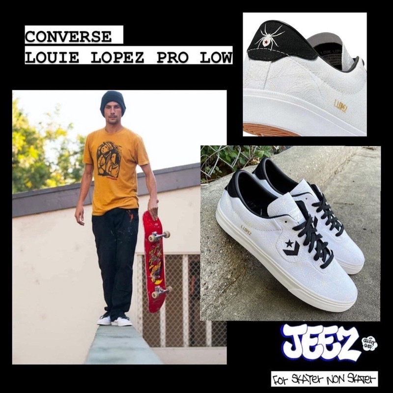 ［預購］Converse Louie Lopez Pro White Widow OX