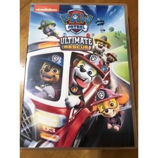 paw patrol 汪汪隊立大功 ultimate rescue DVD (第六季）共7片23集（二手）