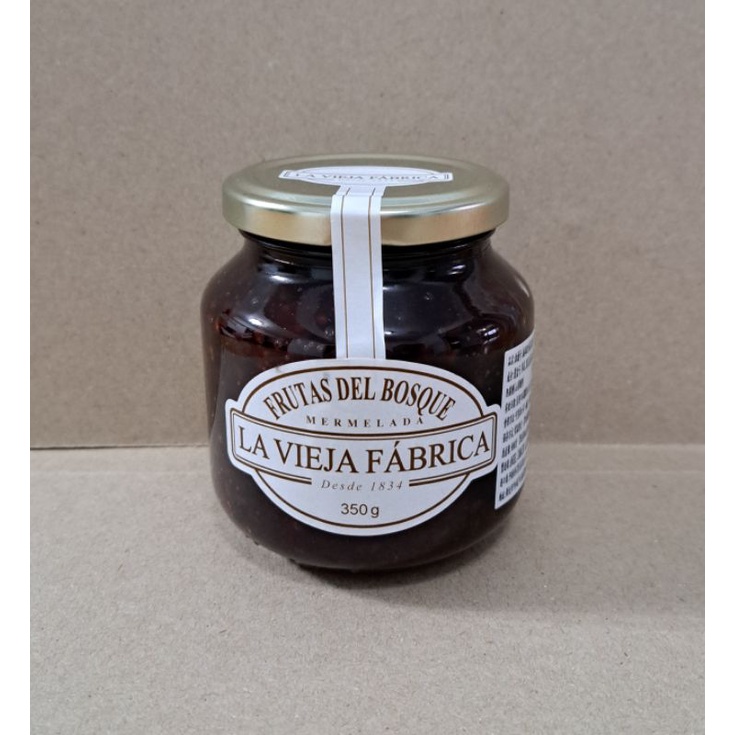 〔即期品～有效期至7月2日〕拉薇卡 LA VIEJA FABRICA 森林綜合莓果果醬（350g） 純天然果醬