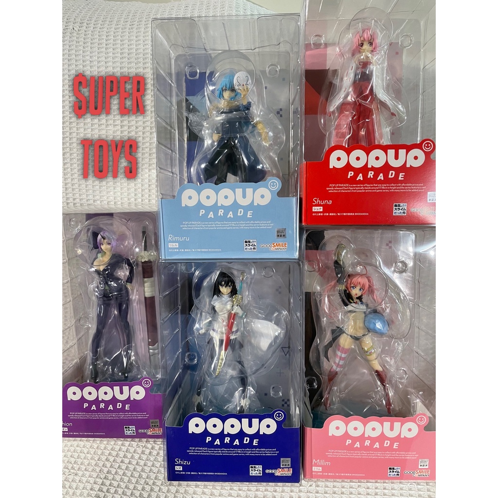 《$uper Toys》全新現貨 POP UP PARADE 靜 紫苑 朱菜 轉生史萊姆 利姆路 蜜莉姆 公仔 模型