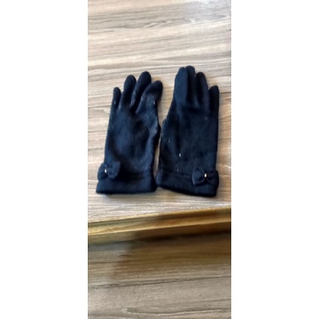 黑色棉質手套（高級材質的）