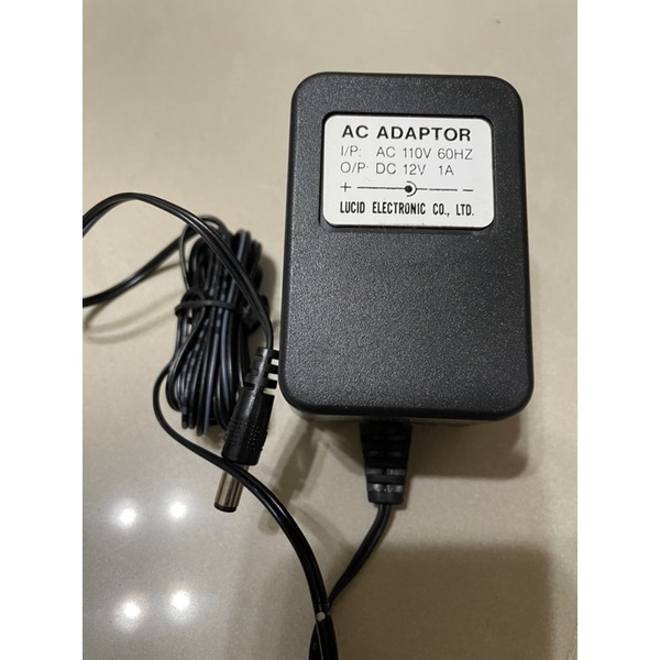 AC110V-220V轉 DC12V 1A 穩壓式變壓器