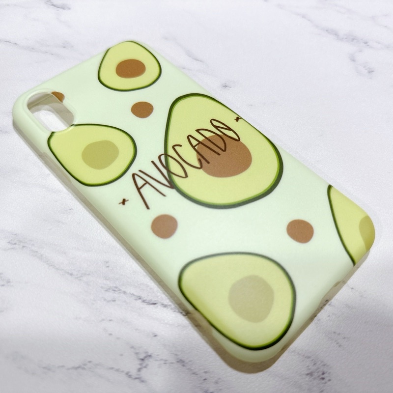#贈送 iPhone XS 酪梨綠avocado手機保護殼 手機殼