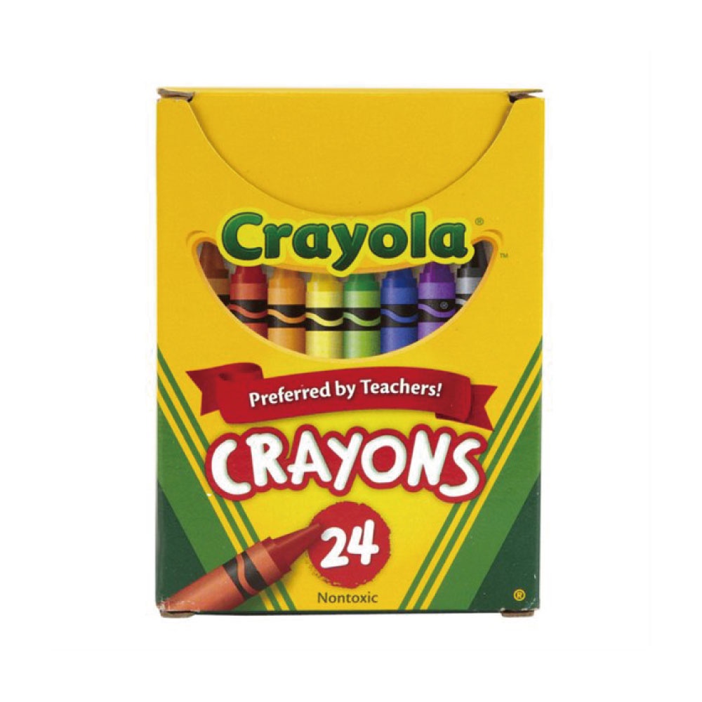 crayola繪兒樂	彩色蠟筆24色 ToysRUs玩具反斗城