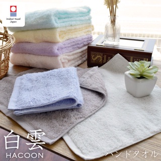 【現貨】日本製 HACOON 白雲毛巾 今治毛巾 手帕 方巾 長毛巾
