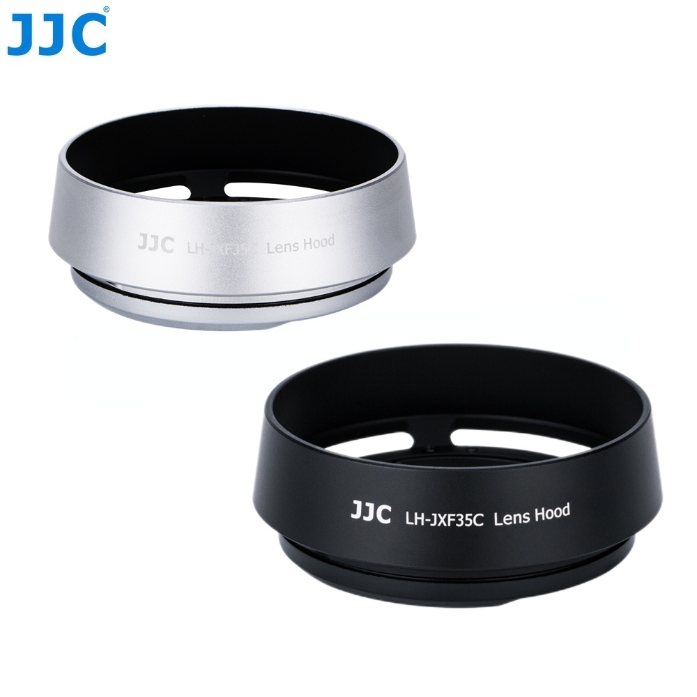 JJC LH-XF35-2圓形金屬遮光罩 富士 XC 35mm XF 35mm F2 XF 23mm F2 R WR鏡頭