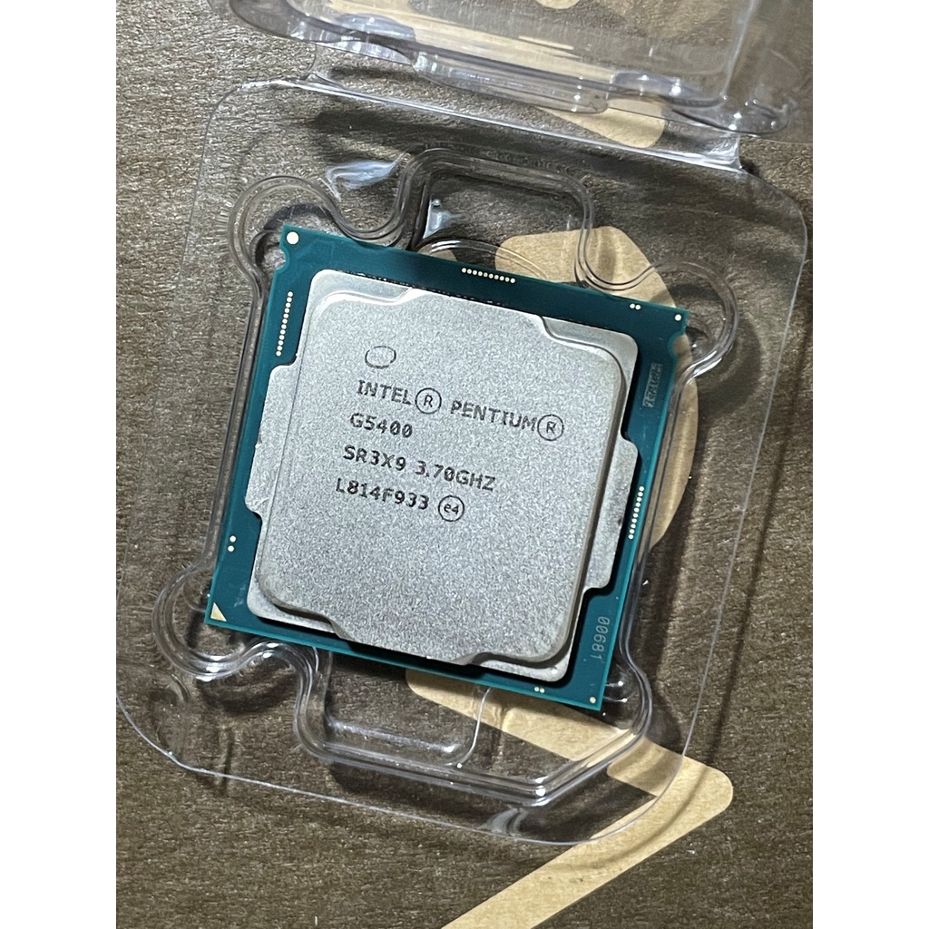 Intel Pentium Gold 黃金級 G5400 3.7G 3M 2C4T 1151 14nm 正式版 CPU