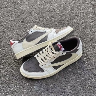 ☆小B之都☆ Travis Scott x Air Jordan 1 Low 反轉摩卡 3.0 DM7866-162