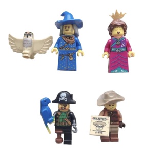 樂高 LEGO 巫師 女王 海盜 牛仔 鸚鵡 貓頭鷹 BAM