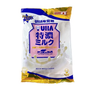 【味覺糖】日本零食 UHA味覺糖 特濃牛奶糖(220g)