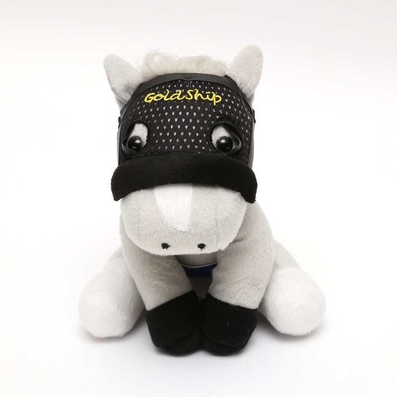 JRA 日本中央競馬會 IDOL HORSE 黃金船 Gold Ship 15年天皇賞(春）勝出紀念娃娃