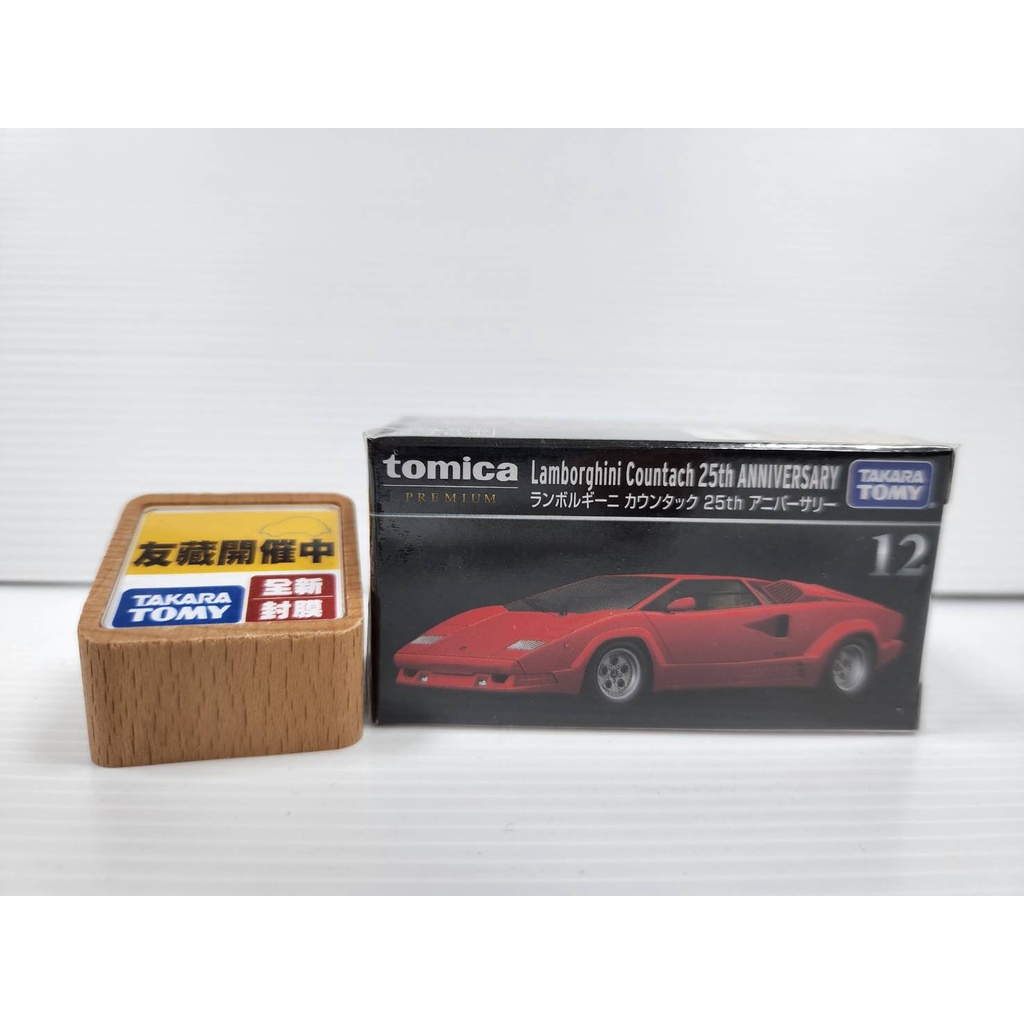 【現貨】日本Tomica PREMIUM 12 多美 Lamborghini Countach 25周年紀念 一般 紅色