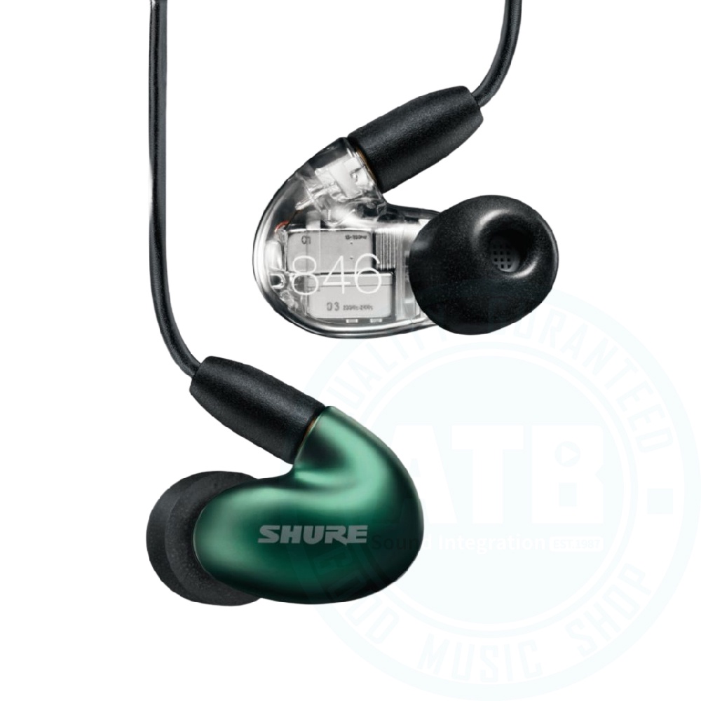 Shure / SE846 II 三音路入耳式監聽耳機(可調頻率響應)(9 ohms)(3色)【ATB通伯樂器音響】