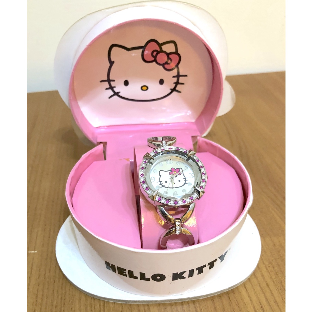 日本三麗鷗 凱蒂貓 HELLO KITTY 時尚流行 女款 手錶 石英錶
