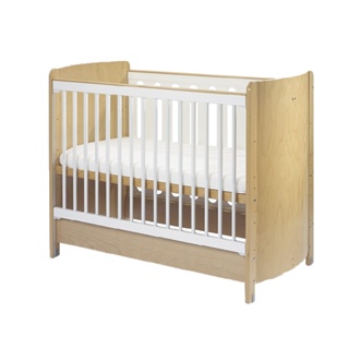 【展示品】Bendi Flex Wood 頂級碳纖升降嬰兒床-弧形中床(床架含舒眠床墊) 原價$32400