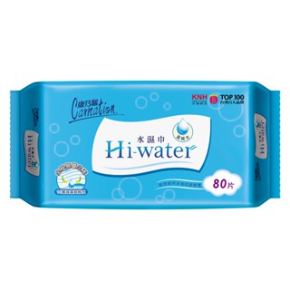 康乃馨Hi water水濕巾80片ｘ12包/箱