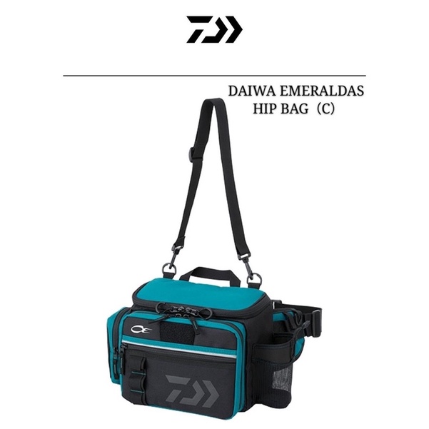 (桃園建利釣具)DAIWA EMERALDAS HIP BAG（C）後腰包 #276580