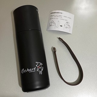 304不銹鋼 時尚手提保溫瓶 350ml-全新