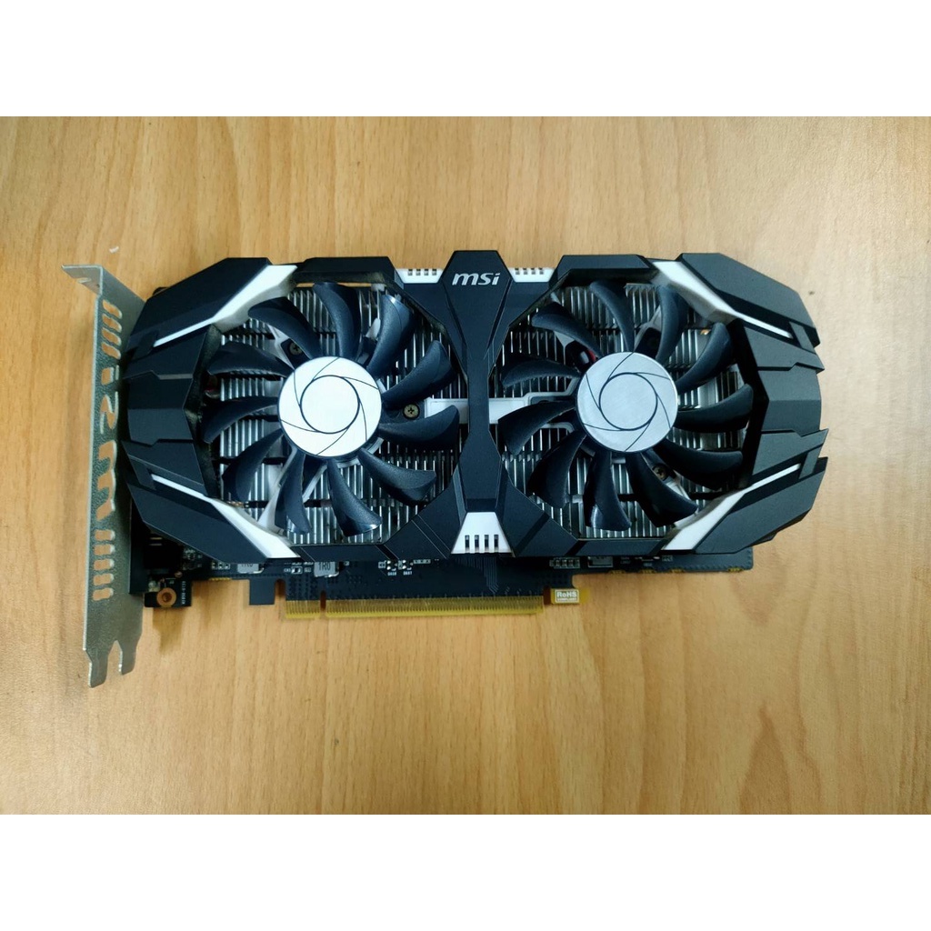 元氣本舖 二手 微星MSI 型號GeForce GTX 1050 2GT OC 顯示卡 保10天