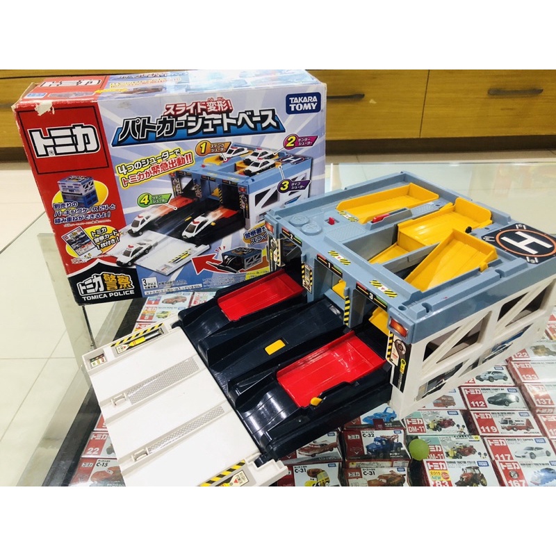 TOMICA 交通世界 警察發射基地+警視廳（lynn3806下標）