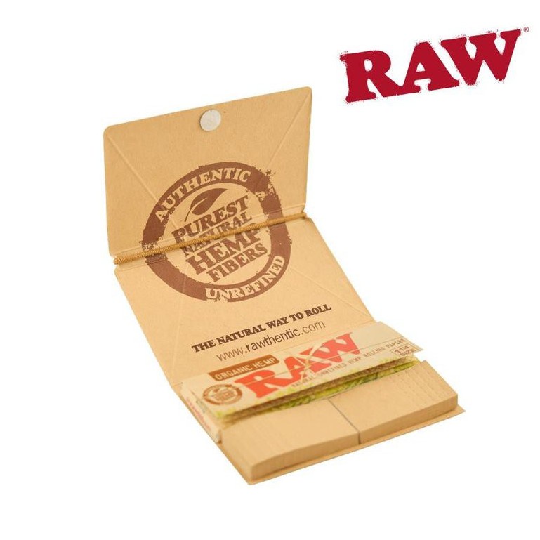 RAW 18SM-RAW37 西班牙捲菸品牌 KING SIZE 天然麻料 長菸紙濾嘴旅行組 NEVERMIND