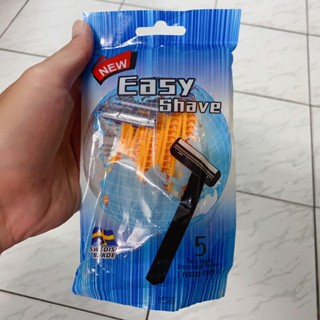 Easy Shave 拋棄式刮鬍刀 5入/袋 現貨一袋
