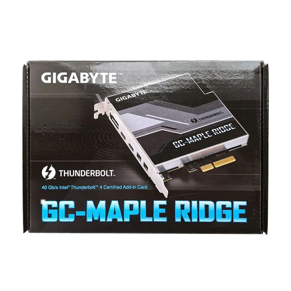 技嘉 GIGABYTE GC-MAPLE RIDGE 擴充卡 - 雙 Thunderbolt 4 連接埠(平行進口)