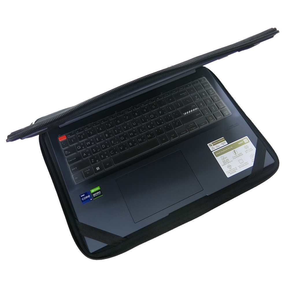 【Ezstick】ASUS VivoBook Pro K6602 K6602HE 三合一防震包組 筆電包組(15W-S)