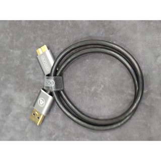 行動硬碟 數據線 鋁合金 鍍金接頭 USB3.0
