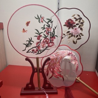 ❤️❤️百麗的店💕拜媽祖娘娘臨水夫人王母娘娘三公主等女神的胭脂水粉拜拜用品之一扇子