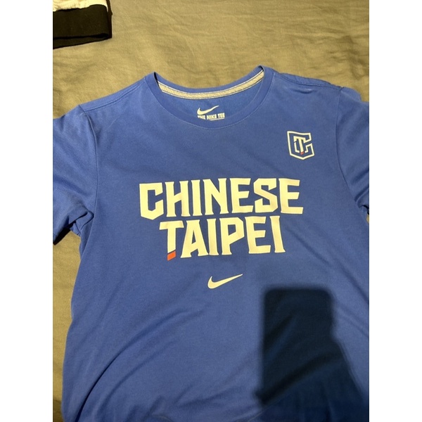 Chinese Taipei 藍色Nike Tshirt!