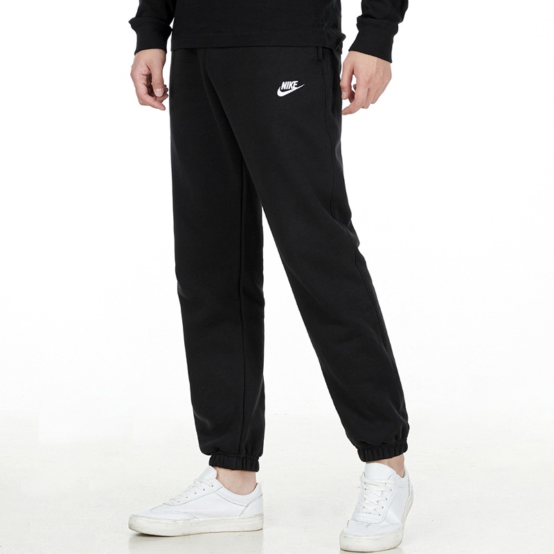 [麥修斯]NIKE M CLUB PANT CF BB 運動長褲 休閒長褲 縮口褲 內刷毛 男款 BV2738 010