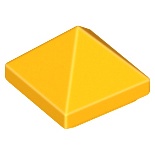 LEGO 樂高 22388 亮橘色 6312456 45° 1x1x2/3 小金字塔 四面 45