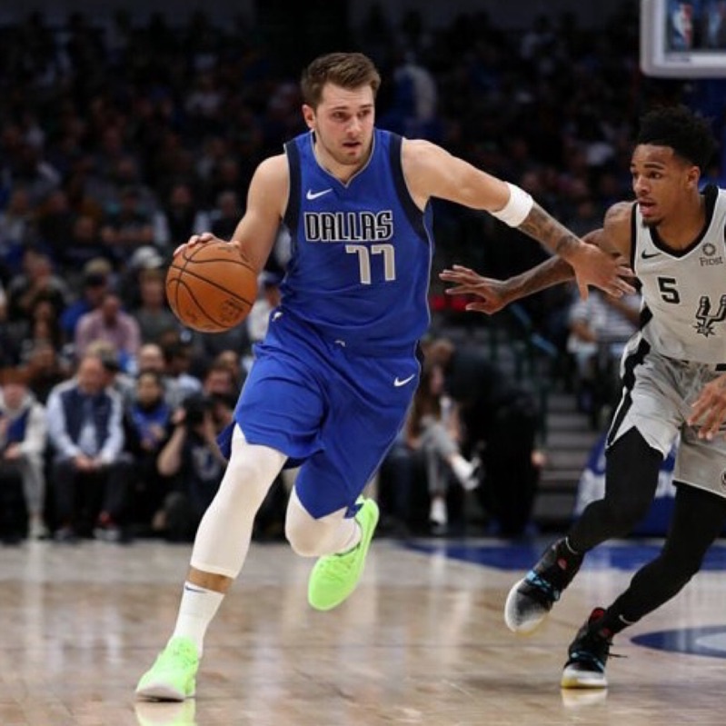 【吉米.tw】現貨 Nike NBA Luka Doncic 達拉斯 獨行俠 球衣 籃球衣 CW3662-489 R-5